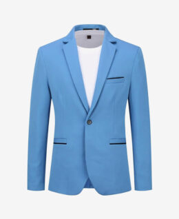 Blue Men's Casual Suit Slim Fit Amazing Blazer